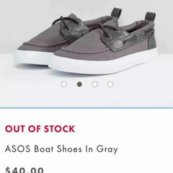 Asos men's canvas loafer NWOT Size 9 - Picture 6 of 6